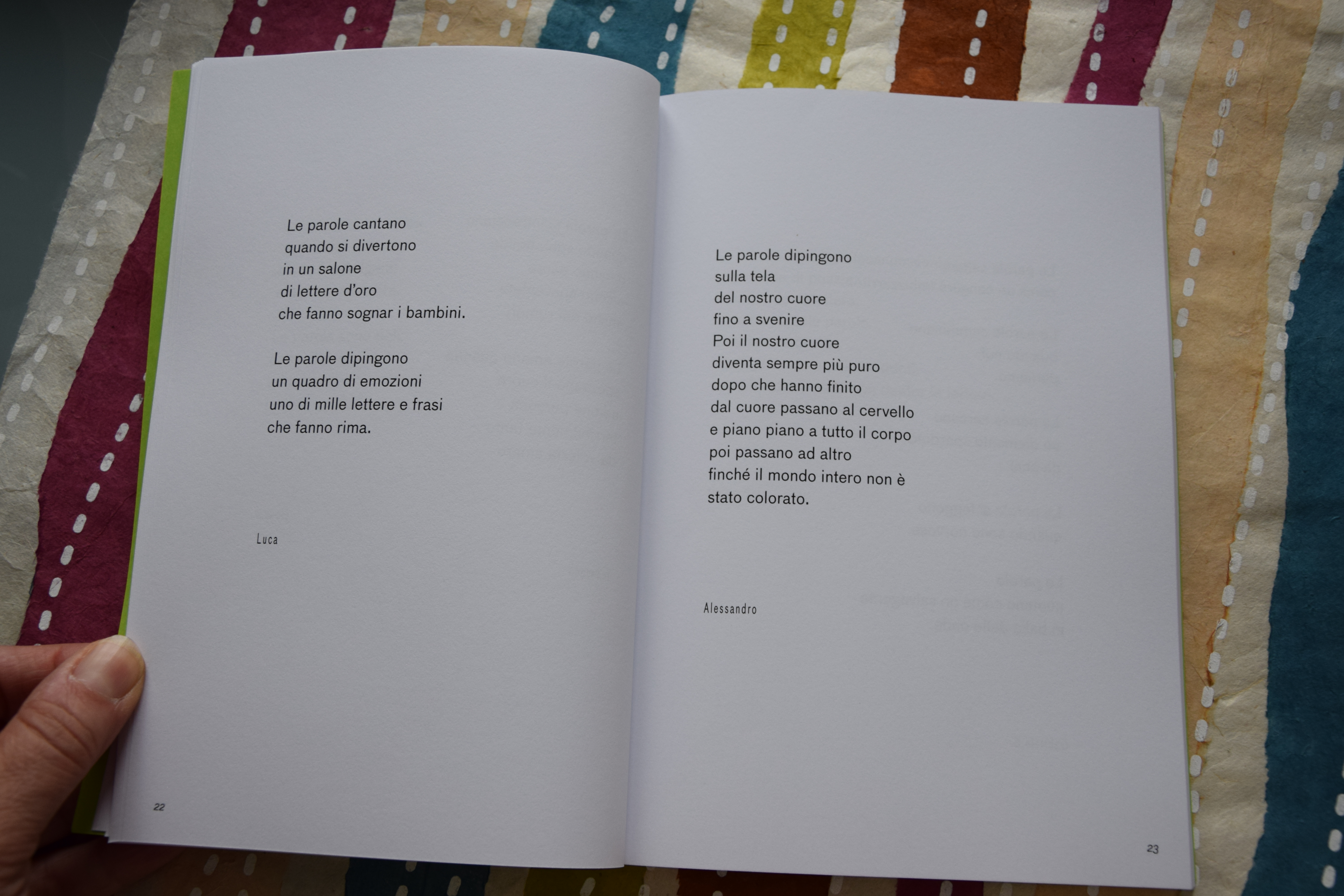 Poesie Natale Per Bambini Di 3 Anni.Un Libro Di Poesie Scritto Dai Bambini