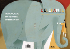 copertina del libro "L'elefante"