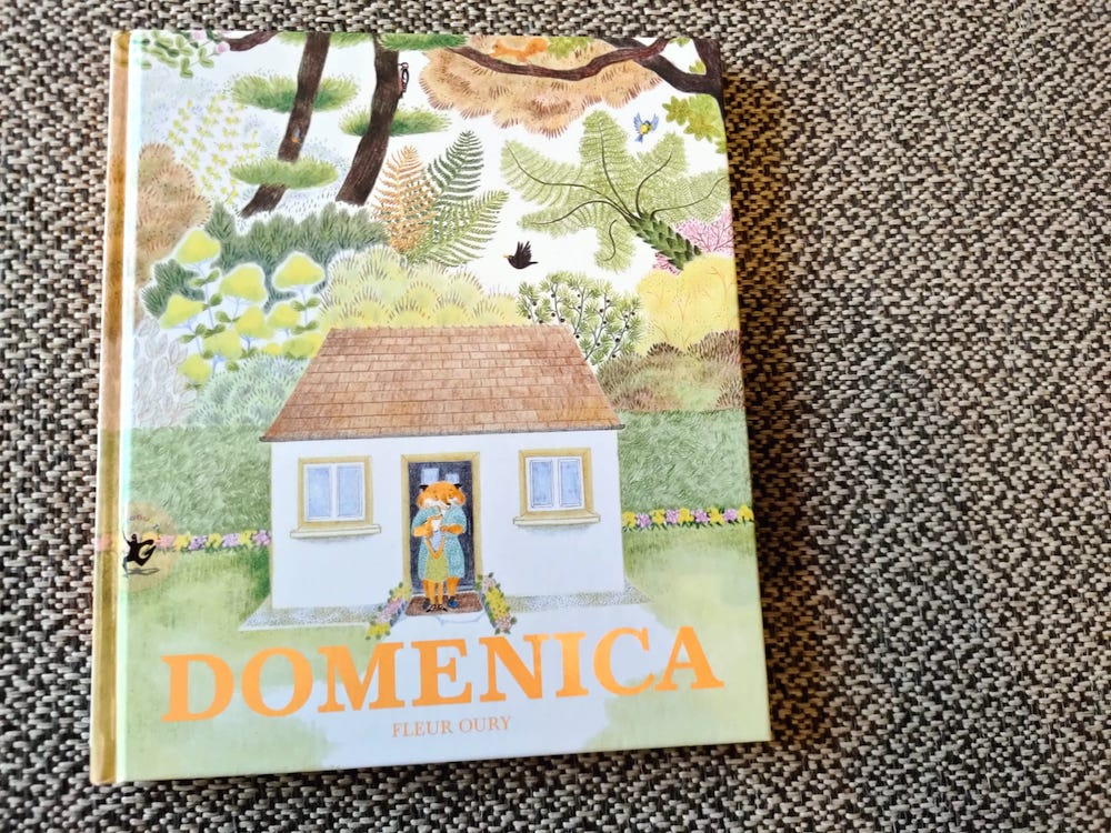 copertina di Domenica